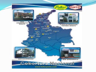 Dar a conocer los principales sistemas de asignación de tiempos y el tipo de trabajo.RESEÑA HISTORICASomos una empresa colombiana líder en la producción y comercialización nacional e internacional de artículos para el aseo, calzado plástico y productos especiales de uso en el hogar. Industria e instituciones. Nuestra compañía data su origen a partir del año 1906 en Estados Unidos, donde el visionario Alfred Fuller, vio la oportunidad de crear y desarrollar una línea de productos para solucionar los problemas de limpieza a nivel domestico e industrial. 