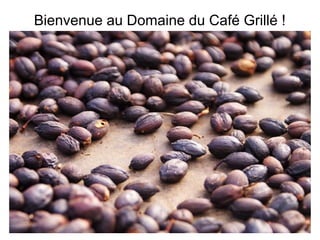 Bienvenue au Domaine du Café Grillé !

 