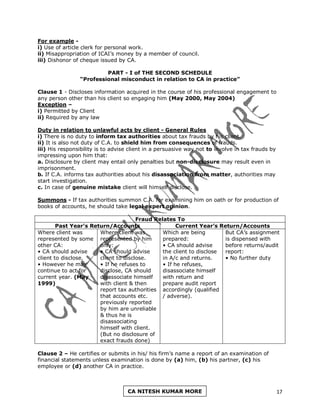 Ca final advanced auditing and professional ethics 2 | PDF