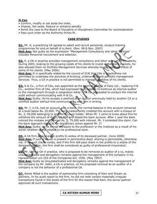 Ca final advanced auditing and professional ethics 2 | PDF