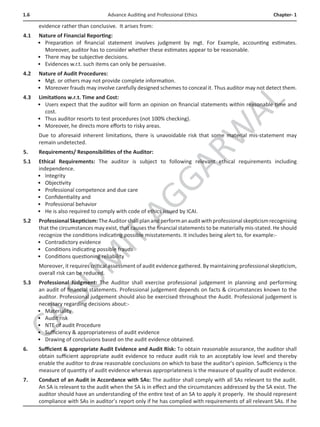 Advance Auditing & Professional Ethics by Sumit Aggarwal | PDF