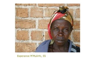 Esperance M’Mulirhi, 55   