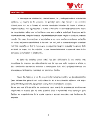 INFORME N°1 - CASO VTR
