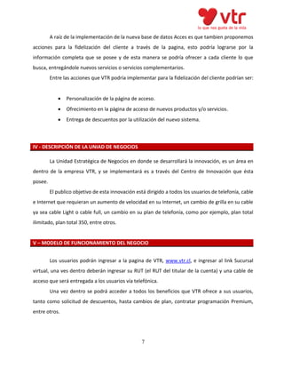 INFORME N°1 - CASO VTR