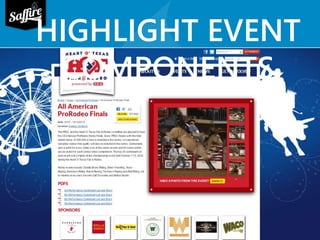 HIGHLIGHT EVENT 
COMPONENTS 
 