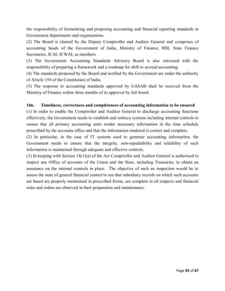 CAG REGULATIONS ON AUDIT AND ACCOUNTS | PDF