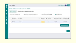 Comprehensive Guide to Using CAG Connect for Audit Management and ...