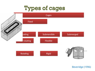 Cage culture .farming techniques and its importance | PPTX