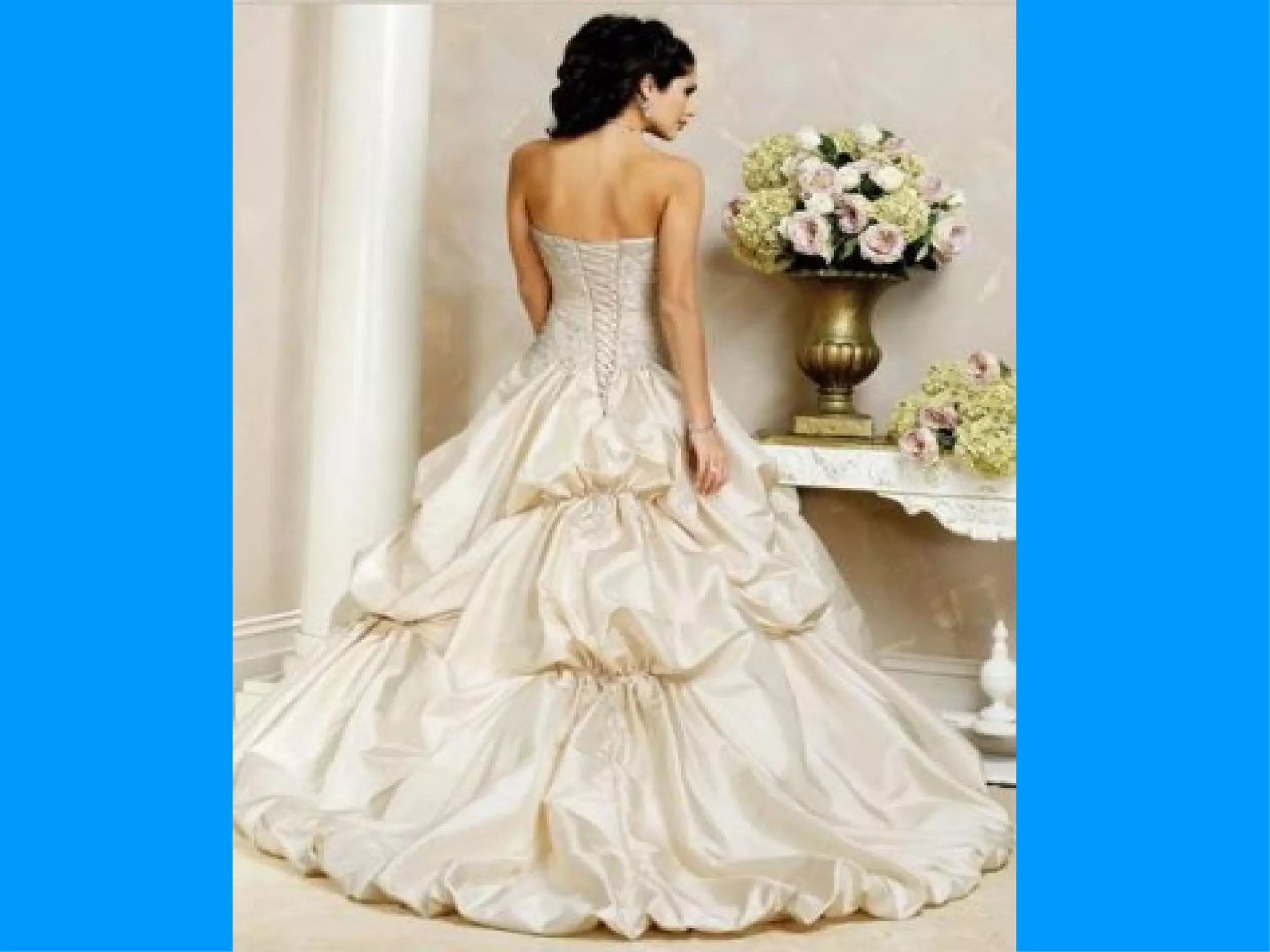 Caged crinoline presentation