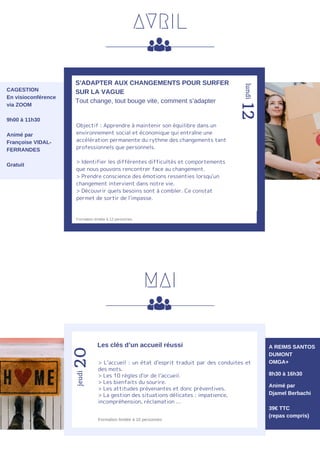 Catalogue de formations