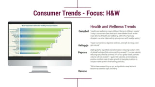 CAGNY 2018 - Consumer Goods Trends
