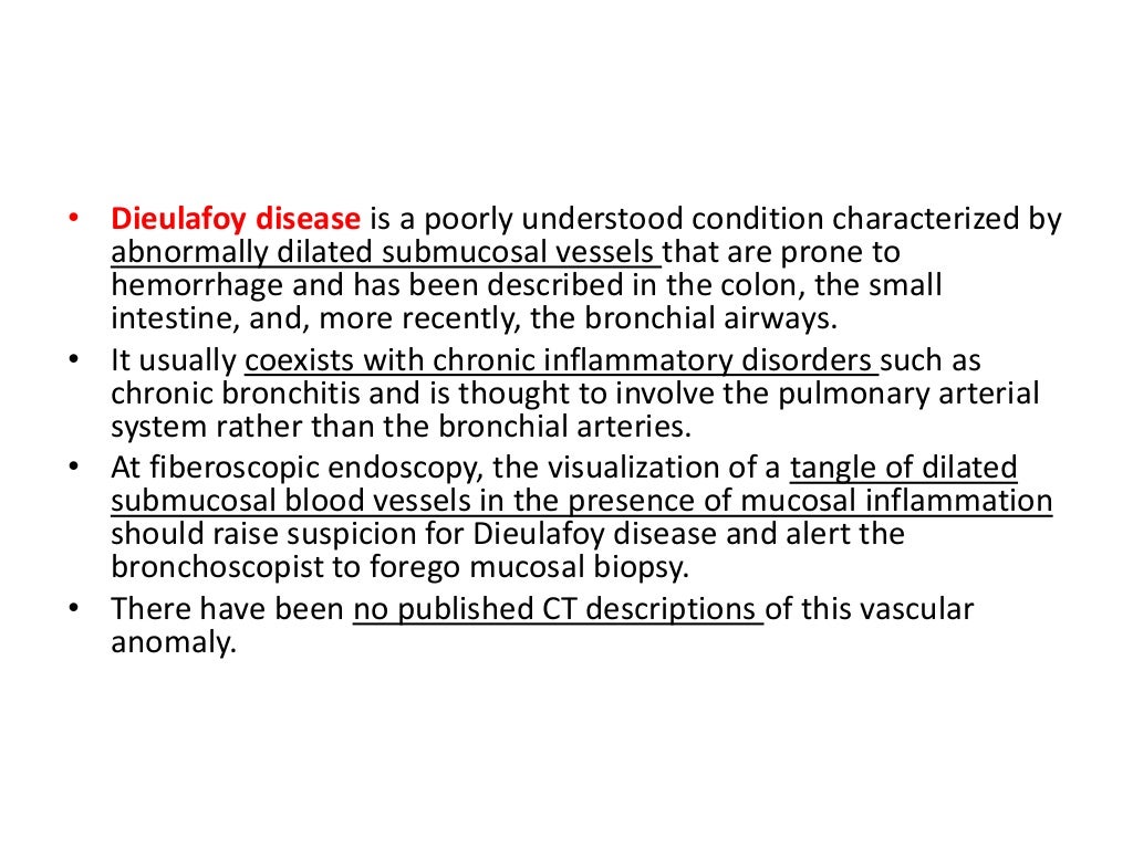 Imaging in haemoptysis