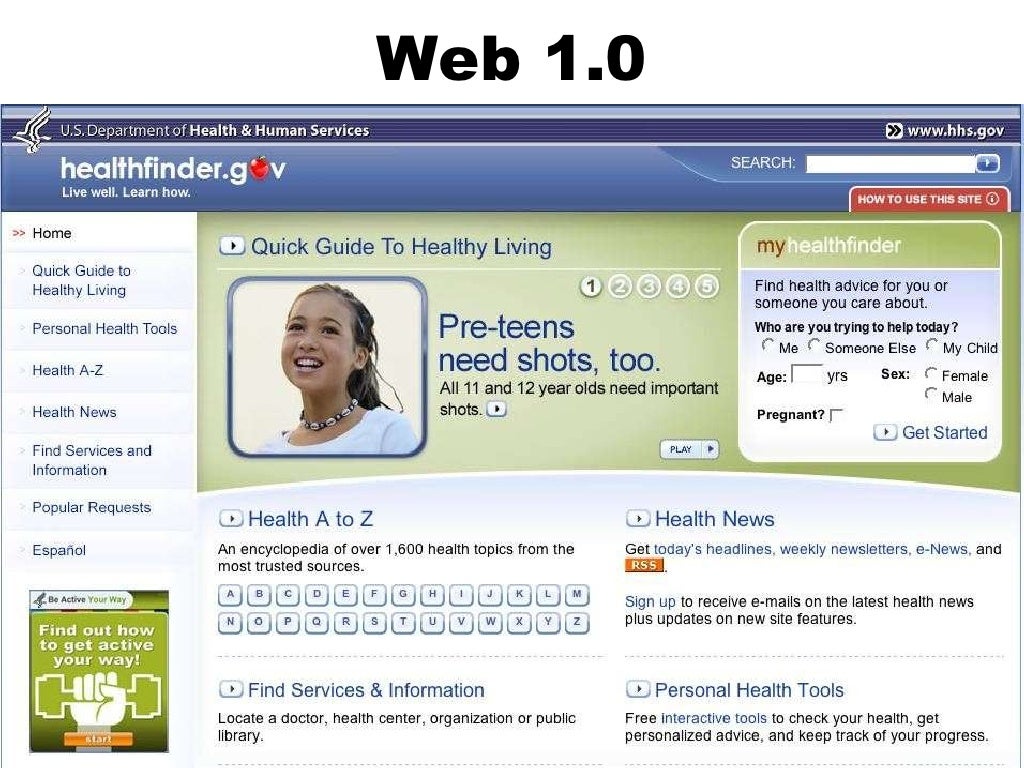 Web 1 0