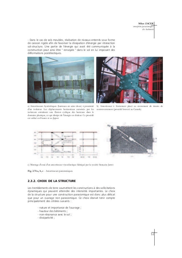 Cahier 1conceptionarchitecturaleparasismiqueniveauavantprojetm…