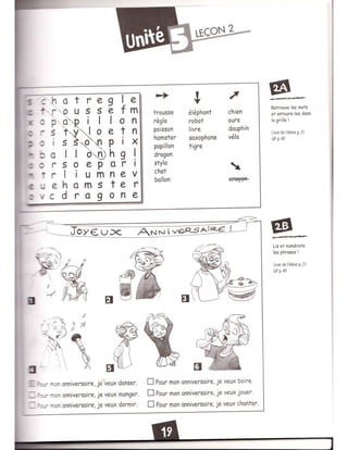 Cahier dactivites Alex et Zoé 1