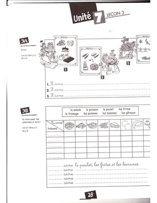 Cahier dactivites Alex et Zoé 1