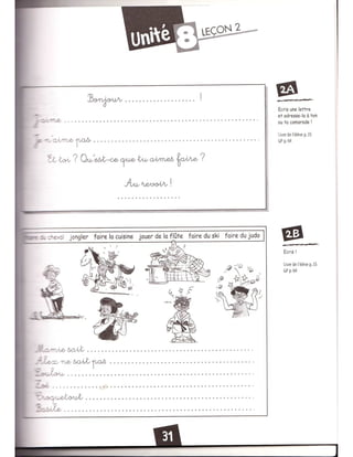 Cahier dactivites Alex et Zoé 1