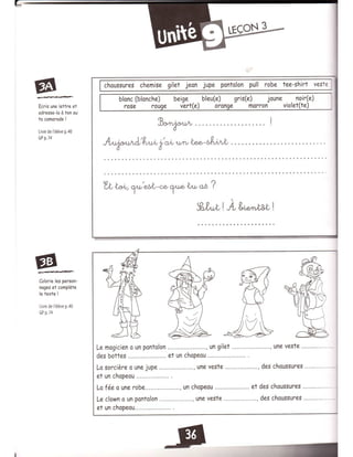 Cahier dactivites Alex et Zoé 1