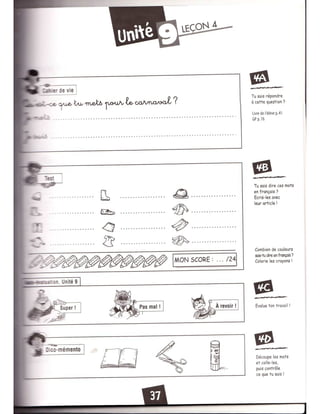Cahier dactivites Alex et Zoé 1