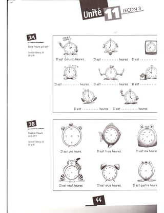 Cahier dactivites Alex et Zoé 1