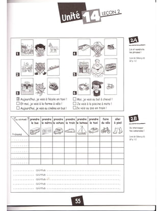Cahier dactivites Alex et Zoé 1