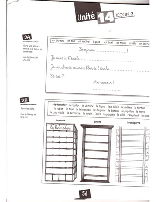 Cahier dactivites Alex et Zoé 1