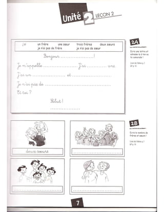 Cahier dactivites Alex et Zoé 1