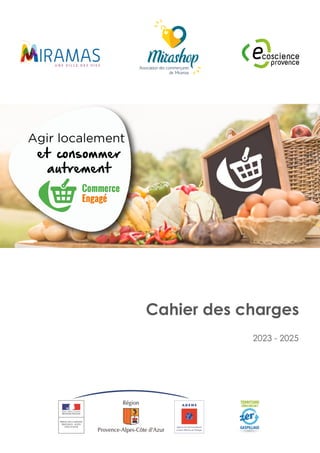 Cahier des charges
2023 - 2025
 