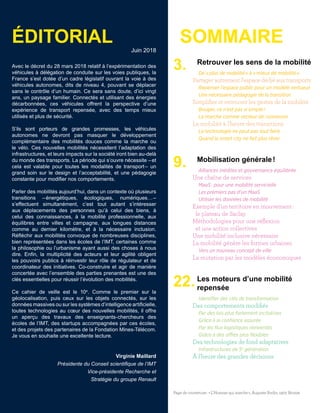 Mobilités ! Cahier de veille de la Fondation Mines-Télécom n°10 