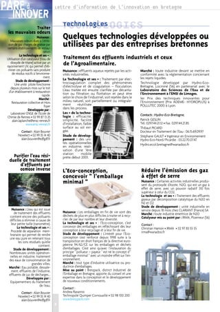 Cahier PAI 2000 : environnement/nouvelles technologies