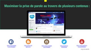 33
Maximiser la prise de parole au travers de plusieurs contenus :
https://www.faceboo
k.com/milkugood/
https://www.youtube.co
m/user/MilkUGood
https://www.milk
ugood.com/
https://twitter.co
m/MilkUGood
https://www.instagram
.com/milkugood/
 
