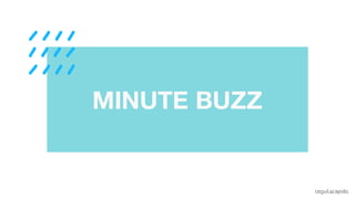 MINUTE BUZZ
r
 
