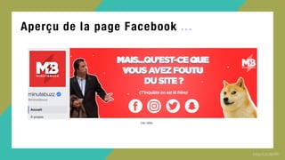 Aperçu de la page Facebook ...
Lien vidéo
 