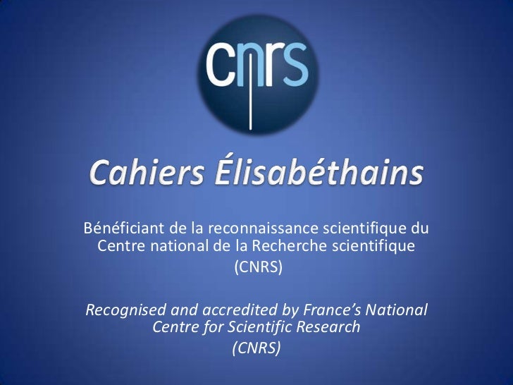 Cahiers Elisabethains Anniversaire 40 Ans