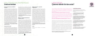 38
--  Des tendances  ---
Foisonnement, concentration, bascules et retours d’usages
L’effet de mode devient mobilisation : États et établissements
passent à l’action, de nombreux enseignants prennent des
­initiatives, les innovateurs montent d’innombrables projets.
De très grands acteurs émergent. Plus la compétition est
­relevée, plus elle est difficile à suivre : les universités
­fusionnent, de nombreuses plates-formes meurent ou sont
­rachetées, les géants possèdent des portefeuilles de droits
considérables et des services très élaborés. Les États peinent à
rester autour de la table.
Des usages massifs se développent. À la curiosité succède la
montée en puissance, à mesure que les amphis deviennent
­invivables, les nouvelles formes plus séduisantes et les
formes modulaires (perles, badges…), plus accessibles. Les
usagers les plus avertis échangent entre eux, évaluent les
cursus et les ­plates-formes et constituent un contre-pouvoir
disparate. Une part croissante des étudiants du monde ne
mettra jamais les pieds dans un campus classique.
Les premiers retours d’usage servent à la fois à optimiser les
premiers modèles de MOOCs, à en proposer d’autres et à
­fonder des modèles économiques plus solides.
--  Cinq ruptures possibles  ---
Polarisation, dégroupage, convergence, crise des voca-
tions, relocalisation
L’alliance entre grandes universités et plates-formes tech­
niques polarise le “marché” de l’enseignement supérieur. En
dehors de quelques pays qui résistent, les États achètent la
smart university sur étagère et la plupart des universités
­deviennent “licenciées” des plus grandes. Trois langues repré-
sentent une écrasante majorité de l’offre. Les cursus, les
­contenus, les standards d’évaluation s’homogénéisent, ce qui
facilite la mobilité mais réduit la diversité.
Commencée avec les “environnements numériques de ­travail”
et les MOOCs, la numérisation de l’enseignement supérieur
s’étend à toutes les fonctions et débouche sur un “dégrou­
page” complet de l’offre d’enseignement supérieur :
2014-2023 : QU’EST-CE QUI CHANGE LES TERMES
DU DÉBAT ?
­“contenus”, supports, lieux, accompagnement, pratique,
­évaluation, administration, etc., deviennent autant de
“briques” autonomes en concurrence sur un marché ­mondial.
L’offre devient formidablement complexe, toute stratégie
­nationale pratiquement impossible. Construire son ­parcours
d’études requiert un investissement cognitif (et financier)
constamment renouvelé.
Neurosciences, data et gamification s’allient pour produire
un enseignement de plus en plus largement fondé sur un
­dialogue personnalisé avec des enseignants et des ordina-
teurs à la fois, évalué, suivi et adapté en continu par des
plates-formes de gestion, géré en forte interaction avec les
employeurs. Les anciens MOOCs deviennent aussi des
sources de “grains” pédagogiques que les systèmes experts
assembleront de la manière qu’ils jugent la mieux adaptée à
chaque étudiant.
Une crise des vocations pédagogiques. Face à la starisation
des enseignants “MOOC-ifiés”, aux alternatives numériques
“gamifiées”, à des relations de plus en plus virtuelles avec
les étudiants, les enseignants doivent retrouver leur place :
abandonner le cours magistral et se concentrer sur l’ap­
plication, devenir éditeurs ou curateurs, basculer vers des
­méthodes totalement différentes ? La période est excitante
pour certains, déroutante voire démoralisante pour beaucoup
d’autres.
Des alternatives locales et présentielles émergent. Une part
des publics ne s’adaptent pas à l’enseignement numérique :
la demande présentielle reste forte, les acteurs territoriaux
ne se résignent pas à abdiquer face aux offres mondiales.
Pour les étudiants qui font le choix du local, les savoirs
mondia­lisés semblent bien réducteurs et insuffisants.
 