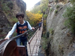 Excursión a los Cahorros 1º ESO C 2015-16