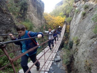 Excursión a los Cahorros 1º ESO C 2015-16