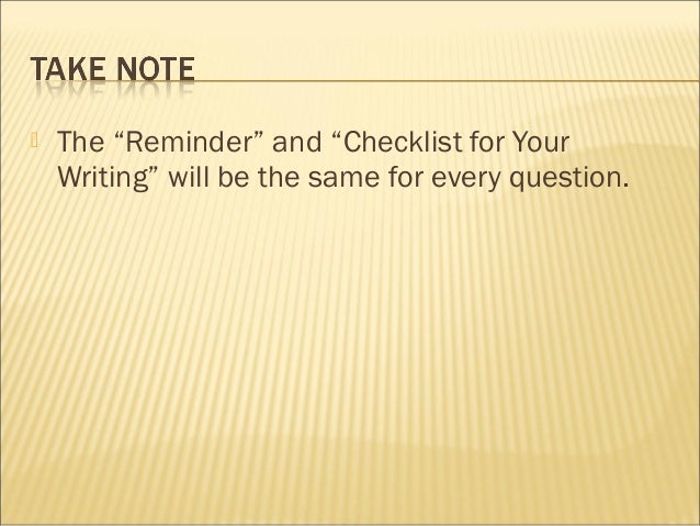 cahsee essay