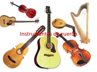 Instrumentos de cuerda
 