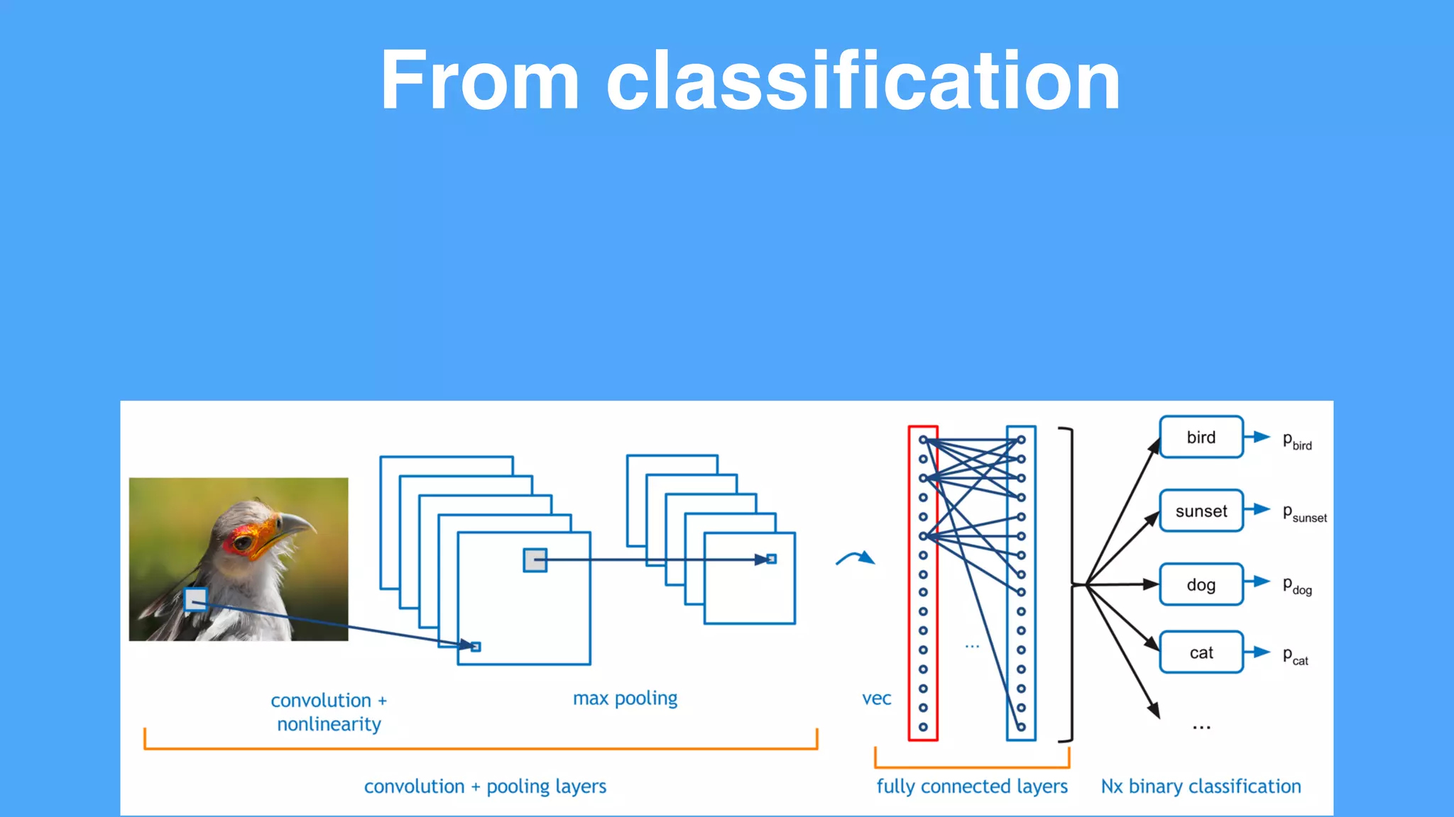 From classiﬁcation
 