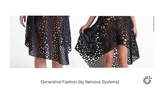 Generative Fashion (by Nervous Systems)
 