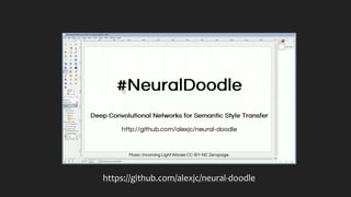 https://github.com/alexjc/neural-doodle
 