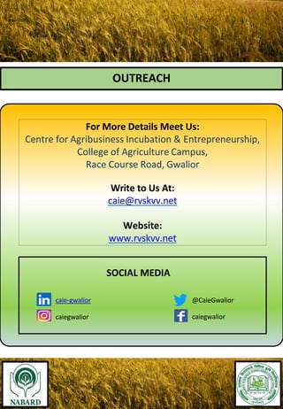 Centre for Agribusiness Incubation and Entrepreneurship