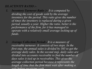 Ratio Analysis By- Ravi Thakur From CMD 