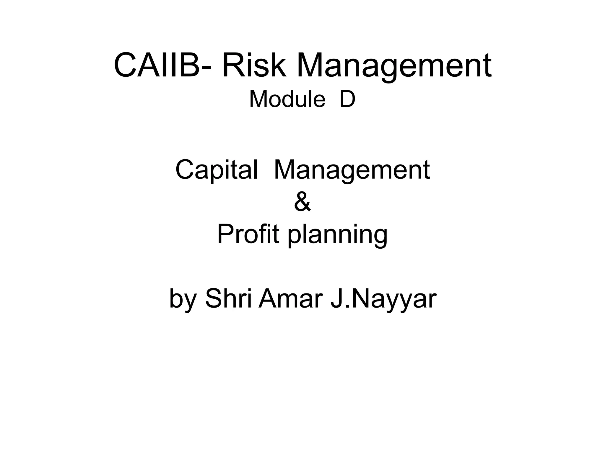 Caiib rmmodd nov08 ppt caiib-rmmodd-nov08-ppt