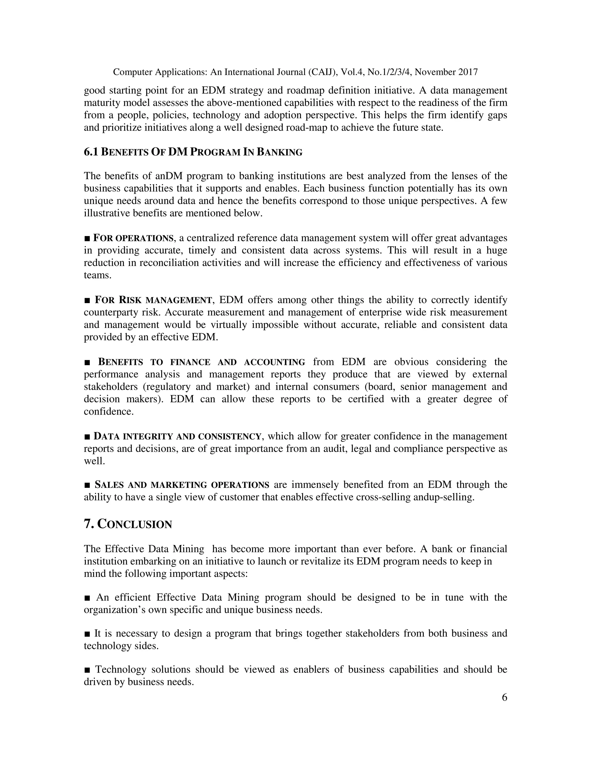 THE EFFECTIVENESS OF DATA MINING TECHNIQUES IN BANKING | PDF