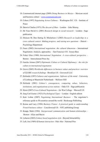 Cross cultural negotiation example image