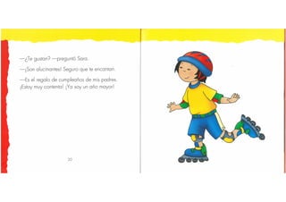 Caillou aprende a ser mayor