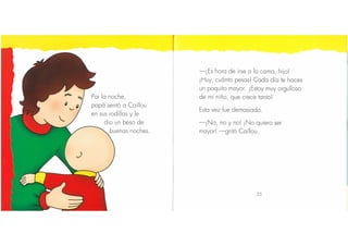 Caillou aprende a ser mayor