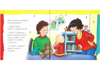 Caillou aprende a ser mayor